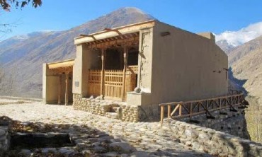 Nasir Khusraw's shrine in Badakshan, Afghanistan, restored by AKTC in 2013. Image: Archnet