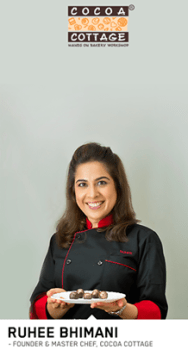 Chocolatier, trainer Ruhee Bhimani