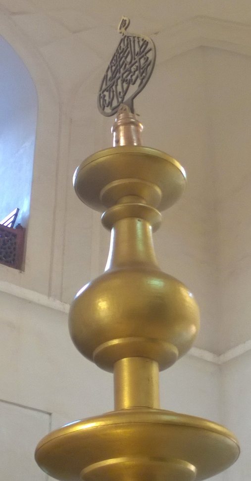 A Close Look at recently Installed Gold Finial of Humayun Tomb