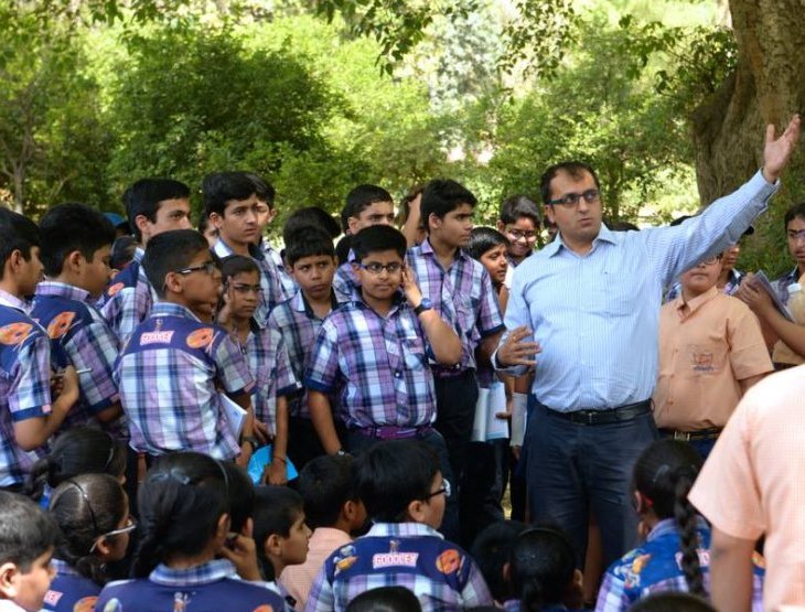 World Heritage Day‬ celebration with school children at the Humayun's Tomb