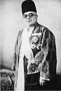 His Highness Sir Sultan Mohammed Aga Khan III, the 48th Imam of the Nizari Ismaili community who supported Dr. Haffkine and offered him his Khushru Palace at Mazgaon to set up a laboratory.