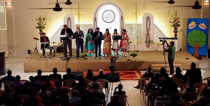 Kamal Taj & Young Ismaili Chorus Group performs at Darkhana Social Hall, Dar Es Salaam for Nav'roz Celebrations