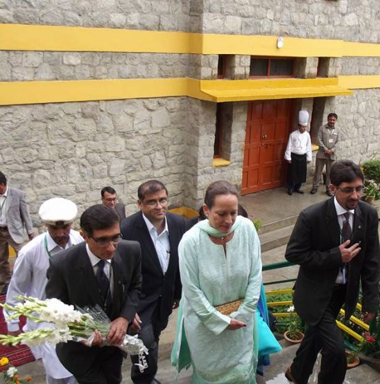 Social media contributions: Princes Zahra in Gilgit