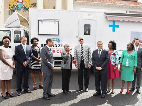 Aga Khan University Hospital Nairobi donates mobile clinic