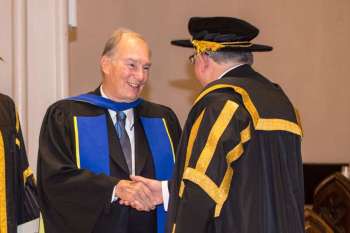 St. Mike’s Pontifical Institute honours Muslim leader