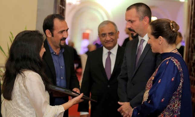 Princess Zahra and Prince Rahim at Ismaili National Council Pakistan's Institutional Dinner