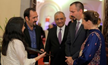 Princess Zahra and Prince Rahim at Ismaili National Council Pakistan's Institutional Dinner