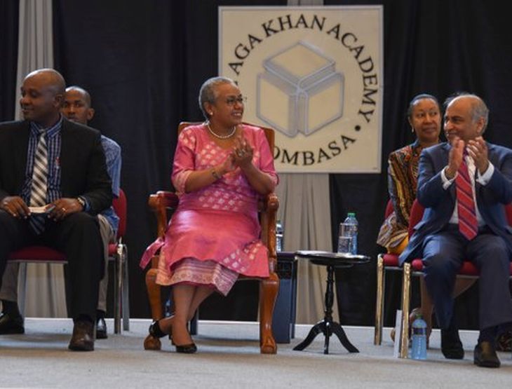 First Lady of Kenya, Margaret Kenyatta, Guest of Honour at the Aga Khan Academy Mombasa's 10th Graduation Ceremony