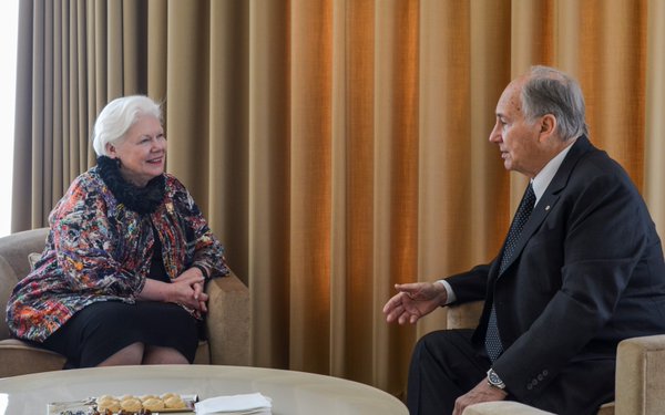 Lieutenant Governor of Ontario meets His Highness the Aga Khan