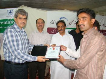 District Tando Muhammad Khan took action by suspending low performing vaccinators & publically appreciating well performing ones