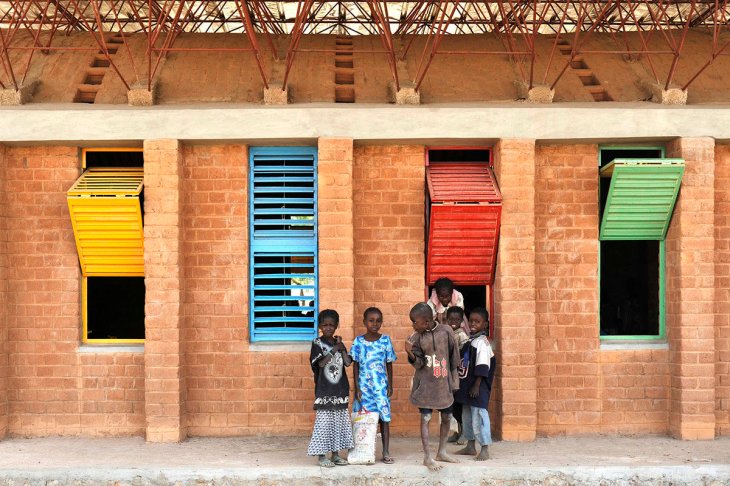 The library at the Gando school, which accommodates 900 students. Francis Kéré’s design approach is now inspiring First World architects eager to tackle problems of sustainability and equity. (Image credit: KÉRÉ ARCHITECTURE)