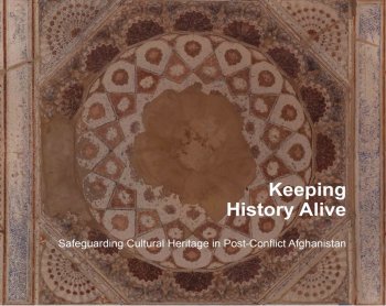 “Keeping History Alive” a UNESCO publication on safeguarding cultural heritage in post-conflict Afghanistan was launched in Kabul’s Babur Garden H.E. Chief Executive of Afghanistan Dr. Abdullah Abdullah, and UNESCO Director-General Irina Bokova. (Image credit: UNESCO)
