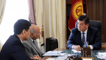 Kyrgyz Prime Minister and head of the AKDN representative in Kyrgyzstan discuss joint projects implementing in the country