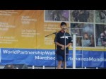 Ilyas Jaffer sings National anthem at the 2016 Partnership Walk in Montreal