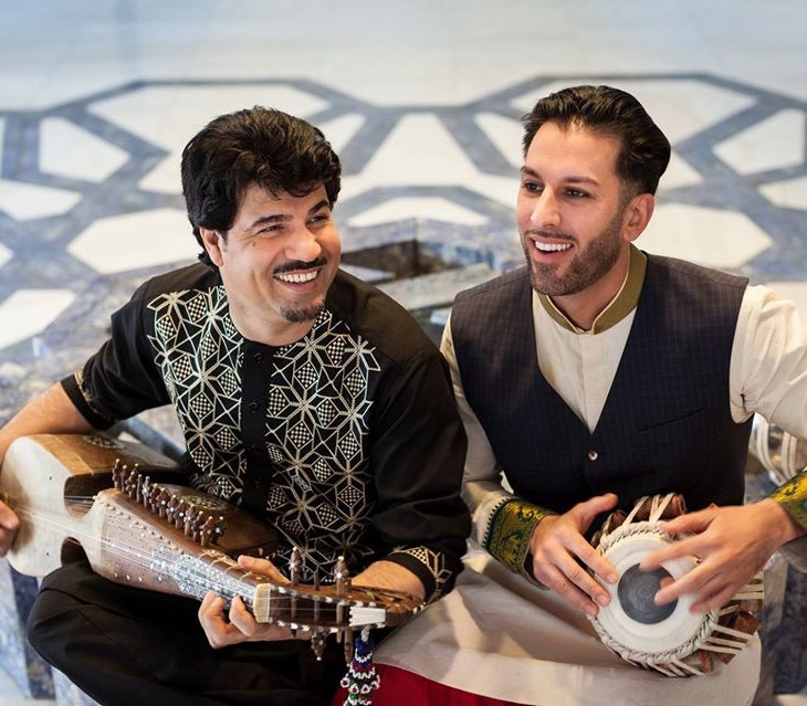 Leading Afghan Artists, Homayoun Sakhi and Salar Nader, in new Aga Khan Music Initiative performance at 2016 Smithsonian Folklife Festival