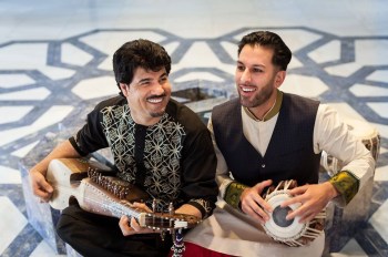 Leading Afghan Artists, Homayoun Sakhi and Salar Nader, in new Aga Khan Music Initiative performance at 2016 Smithsonian Folklife Festival