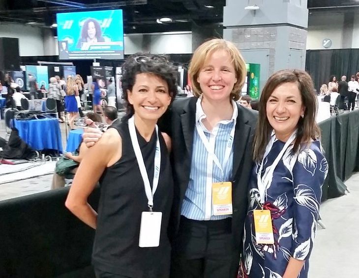 Anar Simpson speaks at the United State of Women Summit in Washington DC