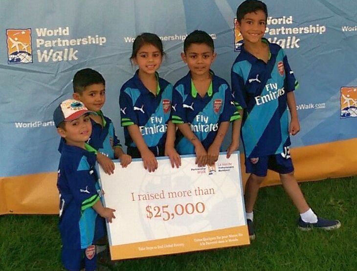 Social Media Messages from the Aga Khan Foundation Canada’s World Partnership Walk 2016