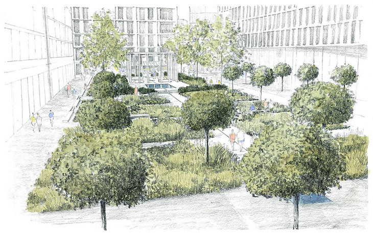 Commissioned by the Aga Khan Development Network, Jellicoe Garden - Kings Cross, London