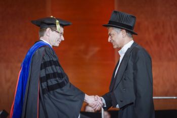 Alnoor Bhimani receives Honorary Doctorate