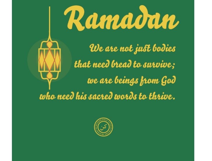 Rahim Snow: Remember the meaning of Ramadan with this t-shirt