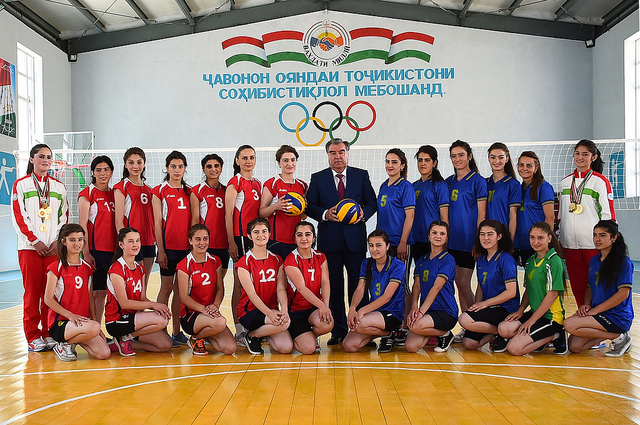 Tajiki Pres Emomali Rakhmon inaugurates AKF supported tourism, sports and culture facilities