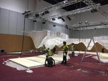 Ismaili Games Dubai 2016 preparation volunteers