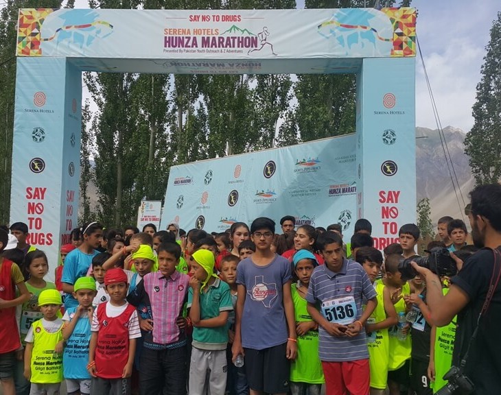 Serena Hotels Hunza Marathon 2016 Campaigns Against Substance Abuse