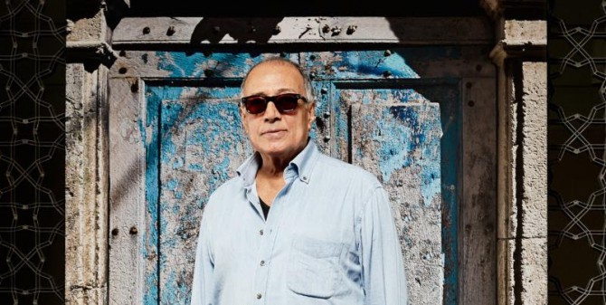 Abbas Kiarostami in his installation "Doors Without Keys" at the Aga Khan Museum (Image credit: Aga Khan Museum)