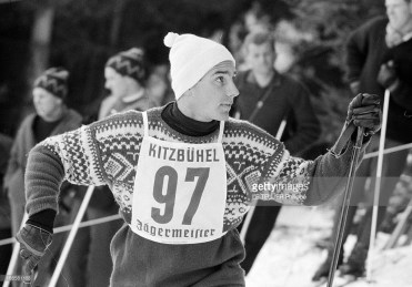 Karim Aga Khan at a skiing competition in the ski resort in the Austrian Tyrol, Kitzbühel, Austria -January 22, 1962 (Photo by Philippe Le Tellier/Paris Match via Getty Images)