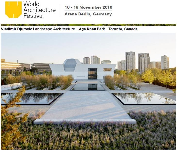 Aga Khan Park by Vladimir Djurovic Landscape Architecture. Photo courtesy of WAF