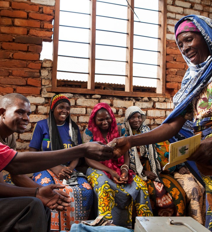 Community-based Savings Groups (CBSGs) in Kirangerange, Tanzania. AKDN / Lucas Cuervo Moura
