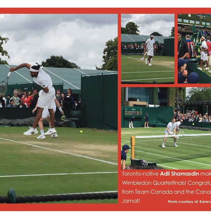 Canadian Adil Shamasdin - 2016 Wimbledon Quarterfinals