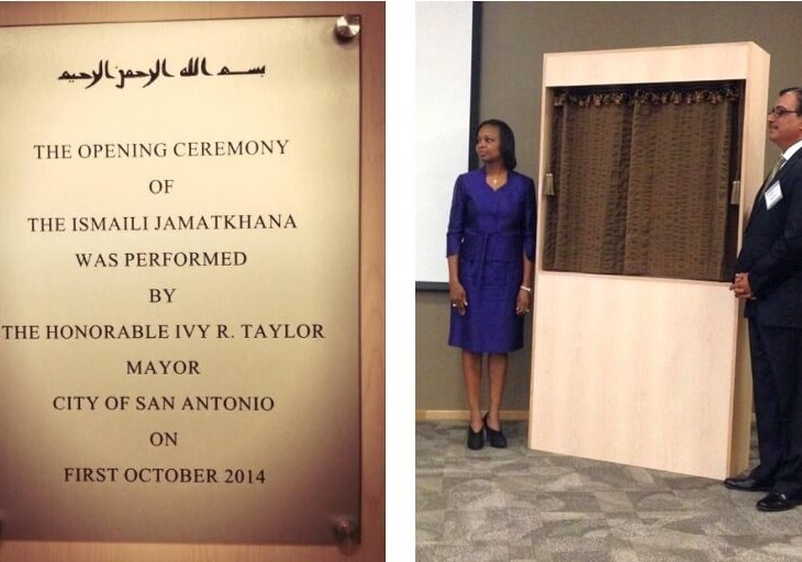 Opening Ceremony of the Ismaili Jamatkhana in San Antonio (2014)