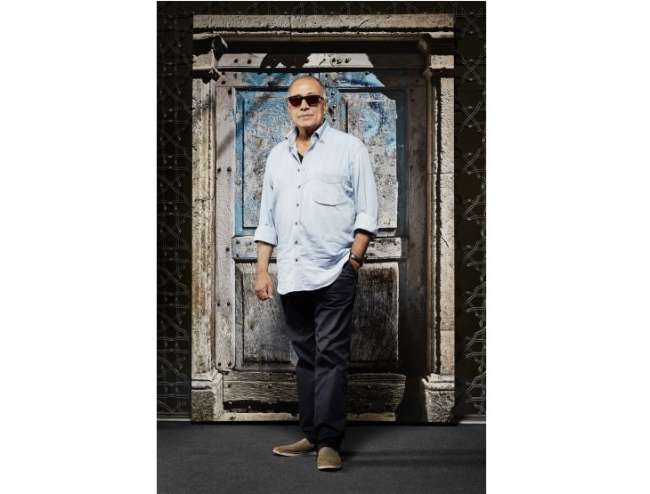 Portrait of Abbas Kiarostami. Photo by Janet Kimber.