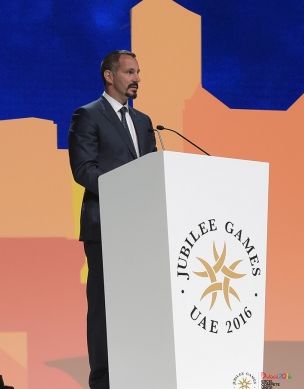 Speech by Prince Rahim at the Opening Ceremony of the 2016 Jubilee Games in Dubai