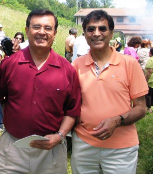 Sadru Pyarali left, chair and Mithu Gillani, treasurer