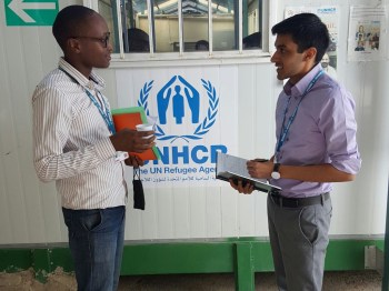 Malik Ladhani ’18 on working for the United Nations High Commissioner for Refugees in Jordan