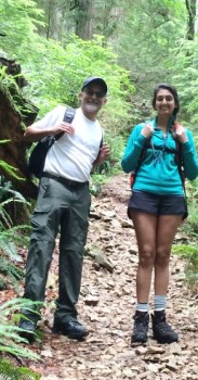 Salim Kamani & daughter Safiya: Richmond dentist set to tackle Kilimanjaro