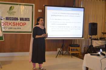 Dr. Farida Virani: Workshop - Creation of Vision, Mission and Value Statement for Sahyadri Farms