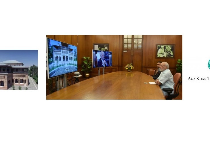 Prime Minister of India and President of Afghanistan inaugurate restored Stor Palace in Kabul completed by Aga Khan Trust for Culture