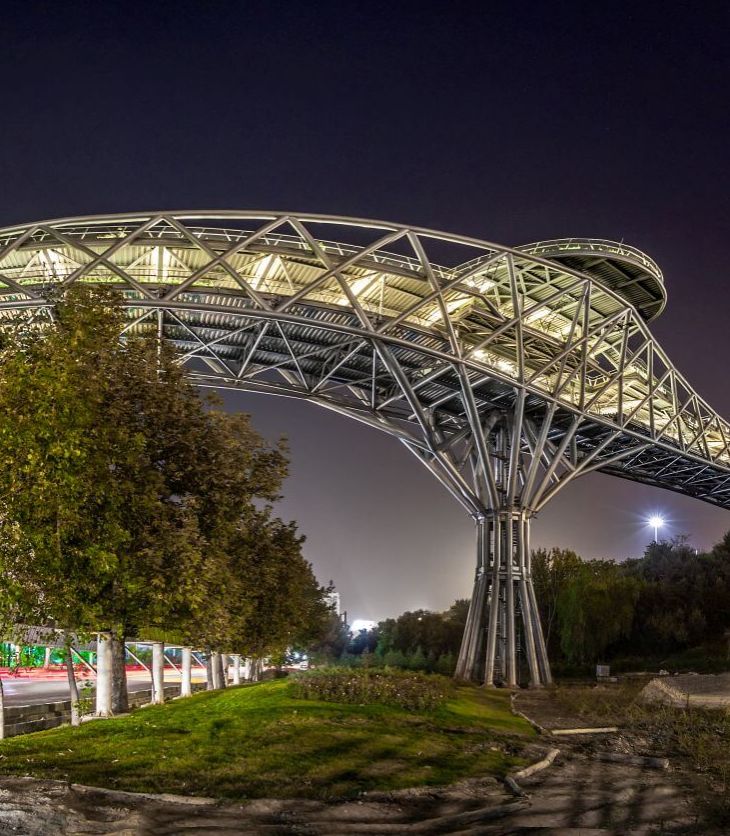 Tabiat - Pedestrian Bridge - Tehran, Iran