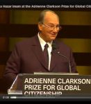 Video: Speech by His Highness the Aga Khan, accepting the Adrienne Clarkson Prize for Global Citizenship