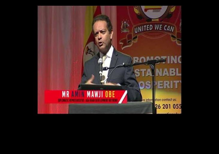Ugandan Convention: Amin Mawji OBE, Diplomatic Representative, Aga Khan Development Network in Uganda