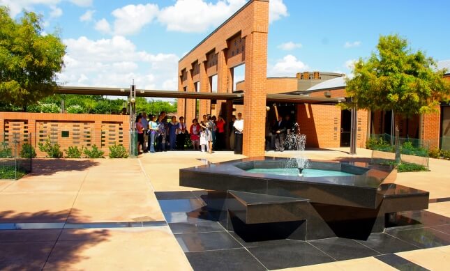 The Ismaili Jamatkhana and Center, Houston. SHIRAZ KHABANI