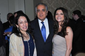 Ambassador Zalmay Khalilzad and our AWF founder Sonia Nassery Cole