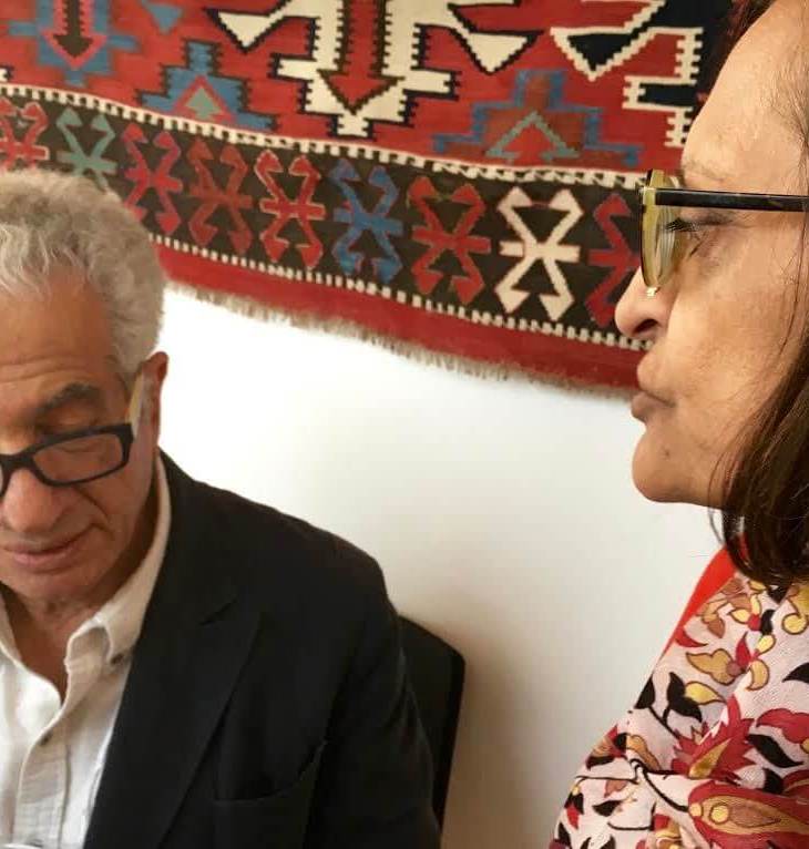 Zainub Verjee in conversation with Parviz Tanavoli