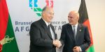 His Highness Prince Karim Aga Khan at the Brussels Conference on Afghanistan