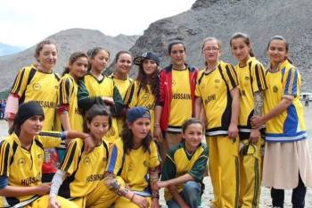 Humera Azam for Pakistan's Female Cricket Under 16 Team