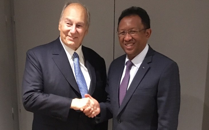 His Highness the Aga Khan meets Madagascar President | AKDN